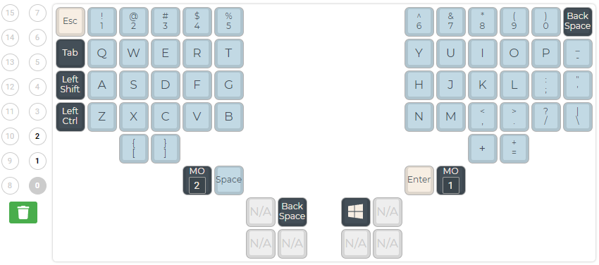 taikohub-dactyl-manuform-keyboard-with-three-keyed-thumb-cluster-keyboard-layout-base-layer