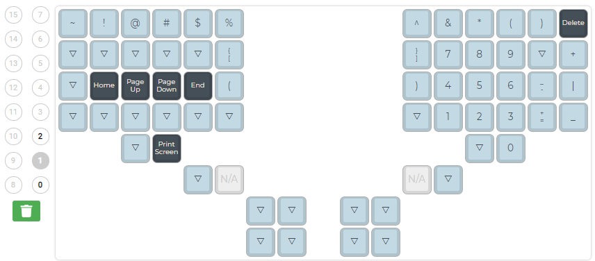 taikohub-dactyl-manuform-keyboard-with-five-keyed-thumb-cluster-keyboard-layout-lower-layer