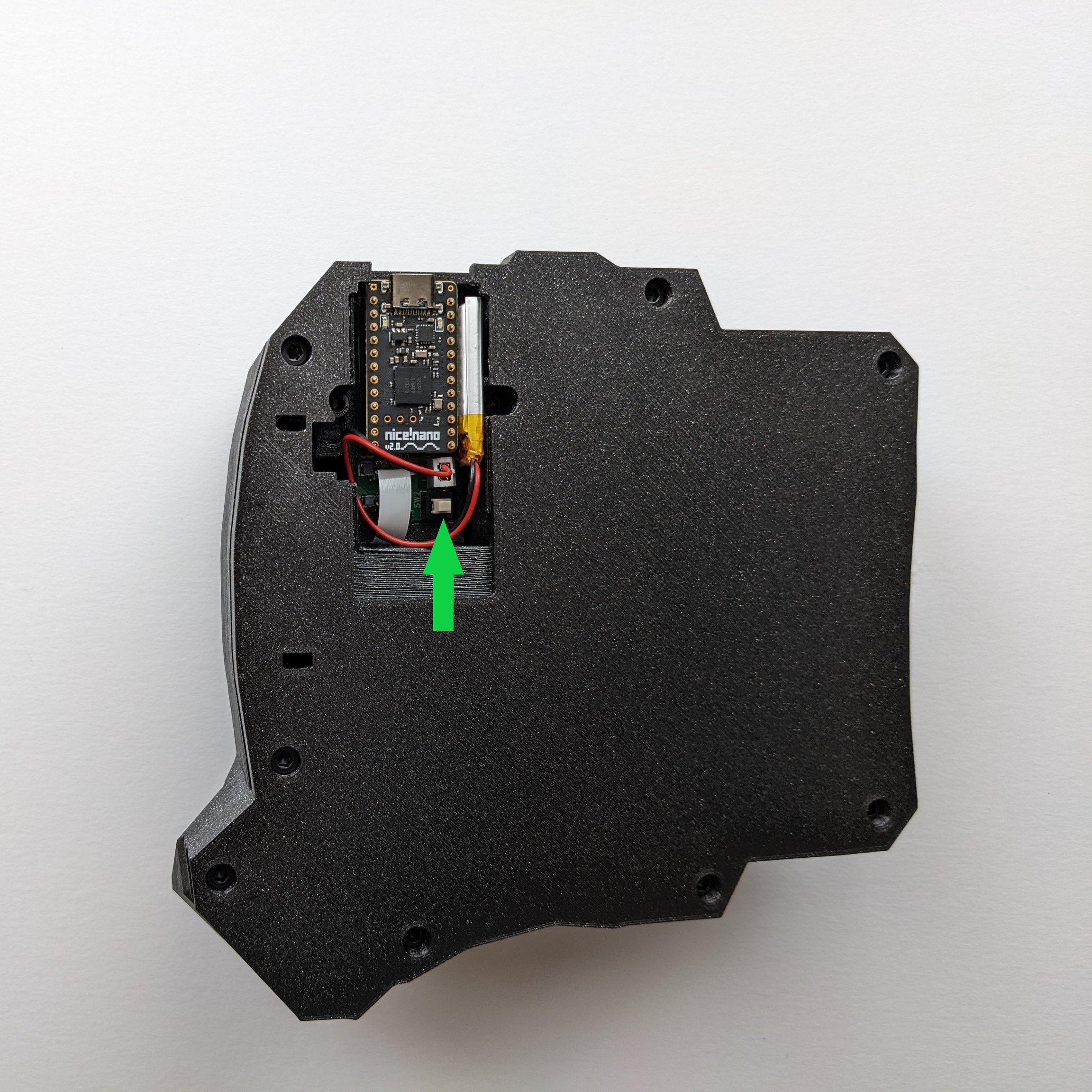 Dactyl Manuform ZMK Tutorial - Adding a battery